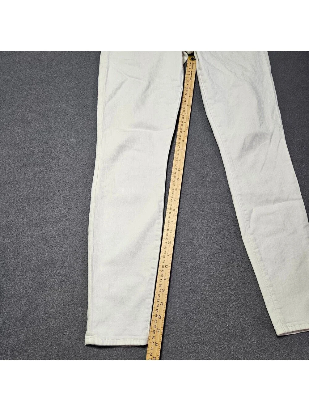 J.Crew Women Skinny Jeans Size 27 Tall White Casual Denim 9